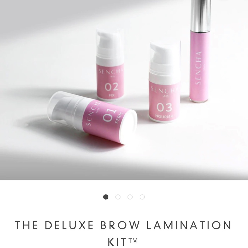 Sencha eye brow lamination kit